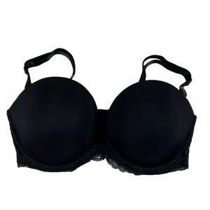 Nwt Secret Possessions Black Padded Bra 34DD